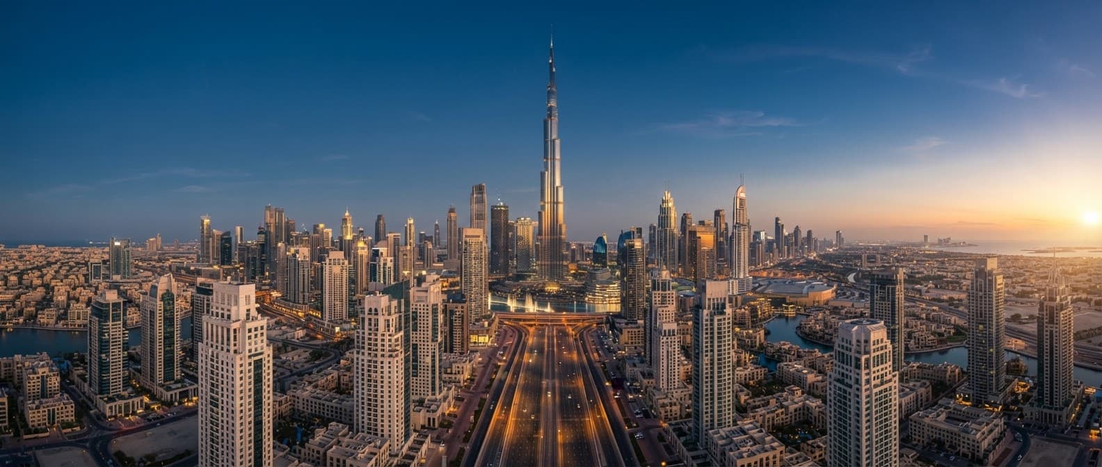Dubai skyline — Da Realty developers